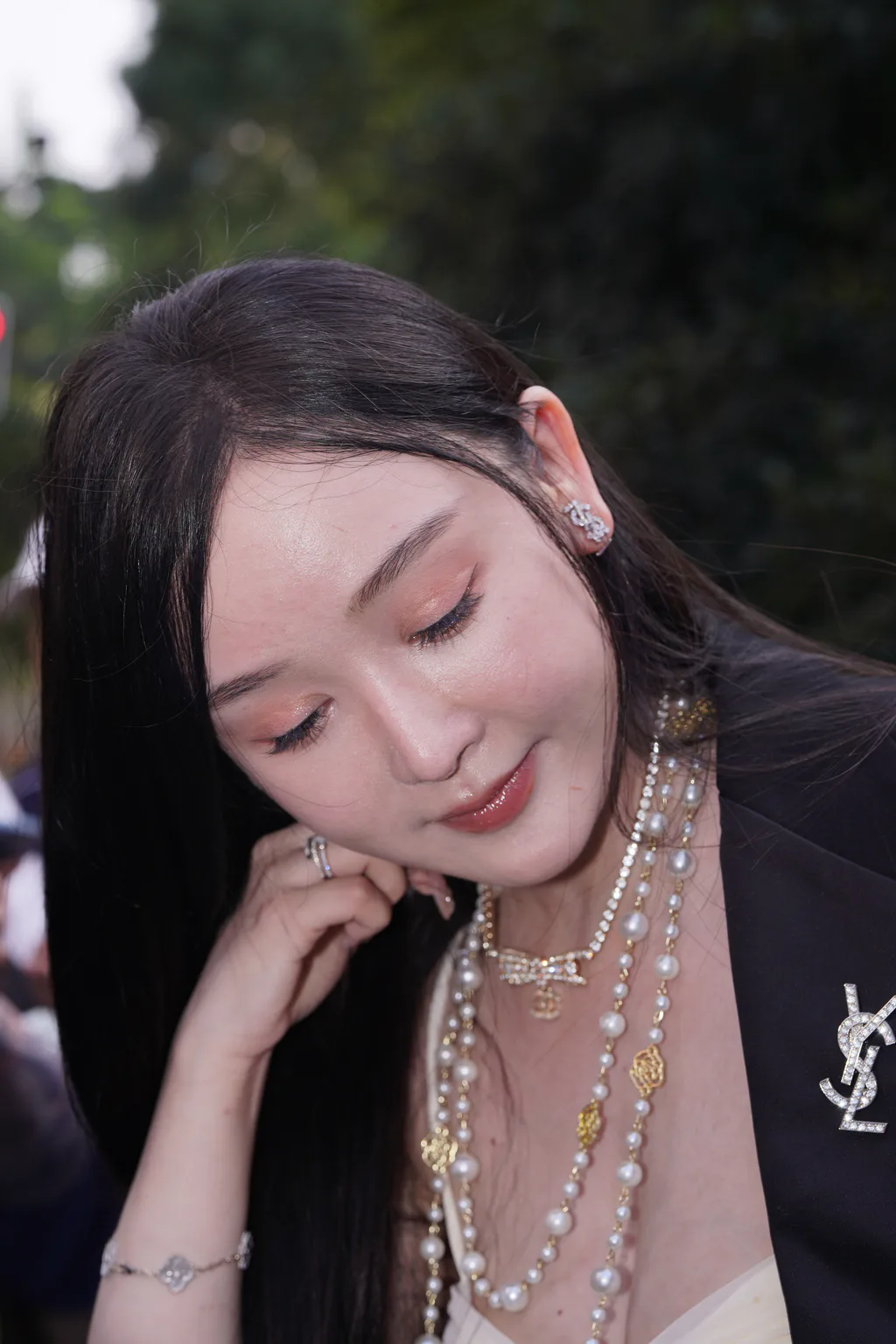 精选街拍作品 NO.6662 丝质白裙丽燕[508P/957MB]插图1