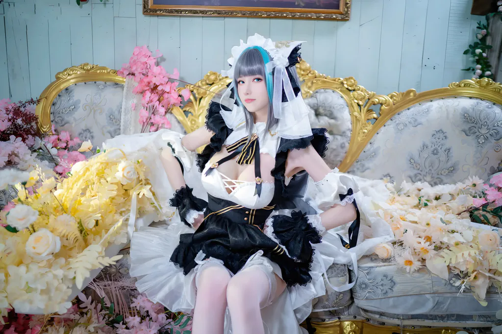 花兮_honoka – 碧蓝航线 柴郡 原皮[10P/62MB]插图2