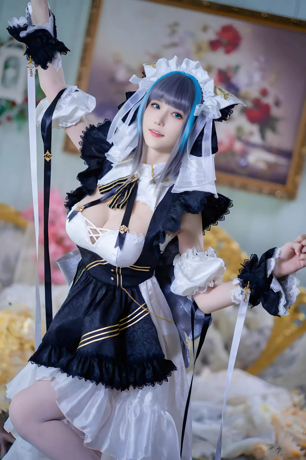 花兮_honoka – 碧蓝航线 柴郡 原皮[10P/62MB]插图