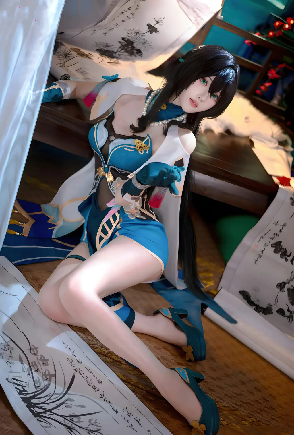 花兮_honoka – 崩坏 星穹铁道 阮梅[12P/66MB]插图