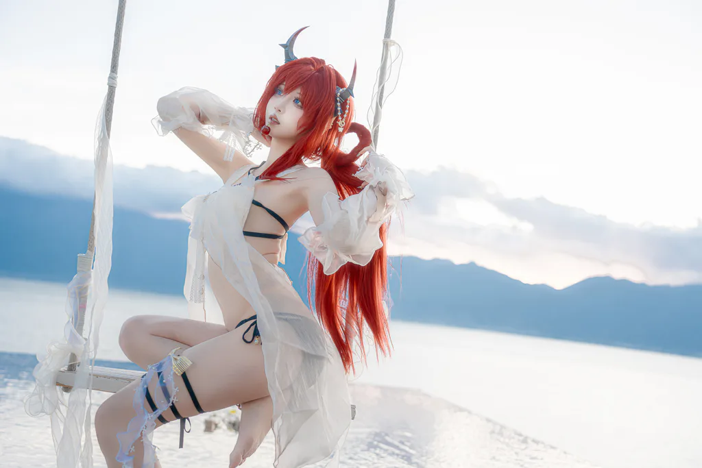 纸悦Etsu_ko  明日方舟 史尔特尔 泳装[37P/407MB]插图3