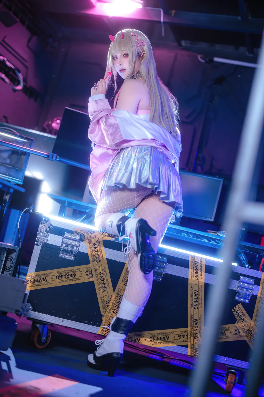 屿鱼 – 胜利女神 妮姬 毒蛇[86P/1.01GB]插图3