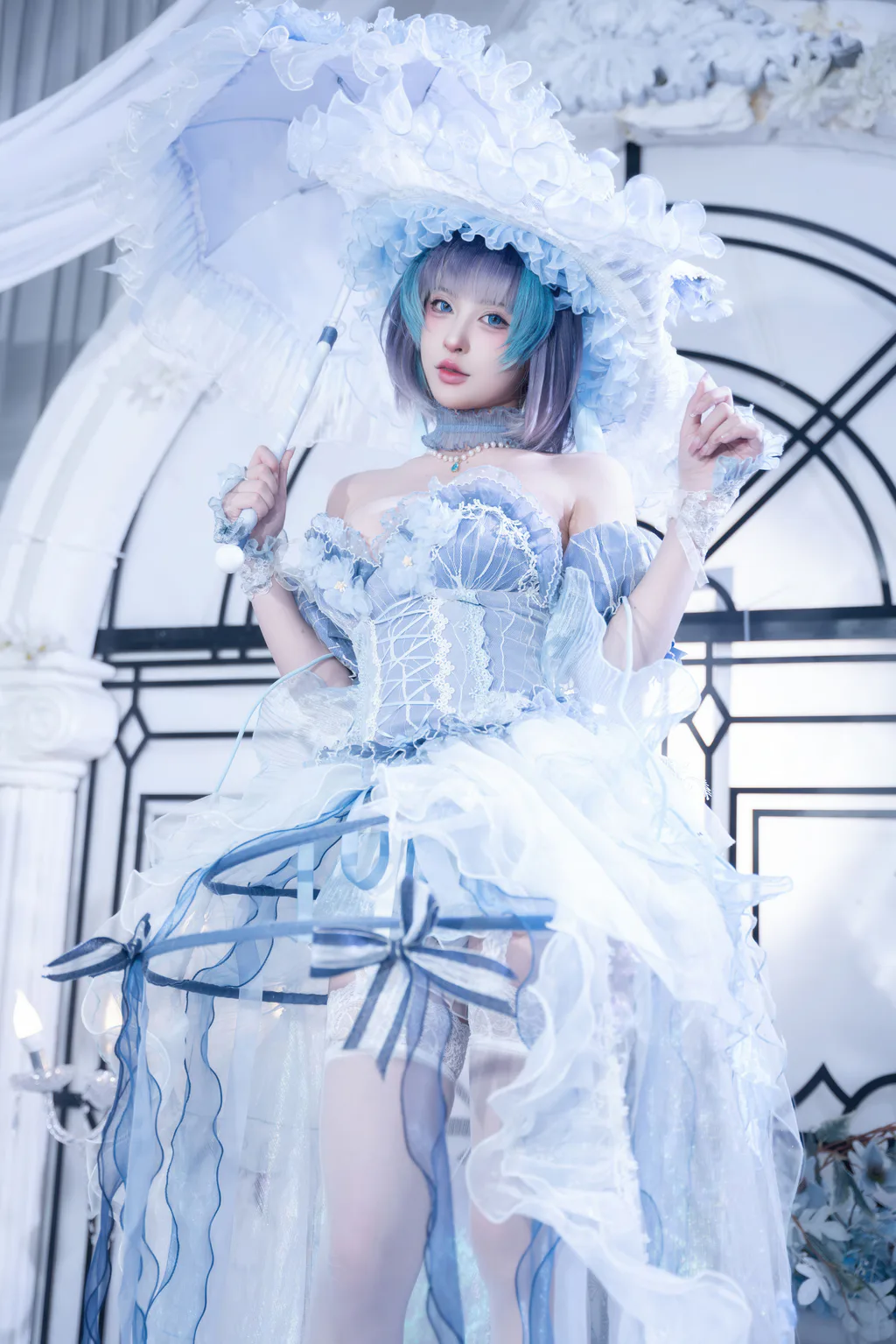 清水由乃 – 碧蓝航线 柴郡 礼服[42P/393MB]插图2