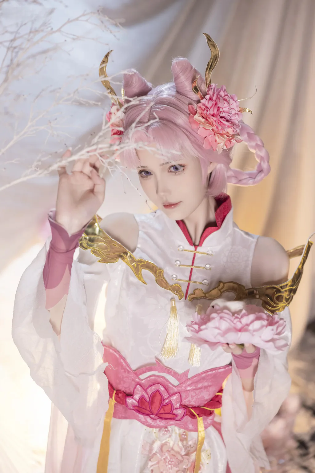 花兮_honoka – 王者荣耀 嫦娥 拒霜思[14P/136MB]插图