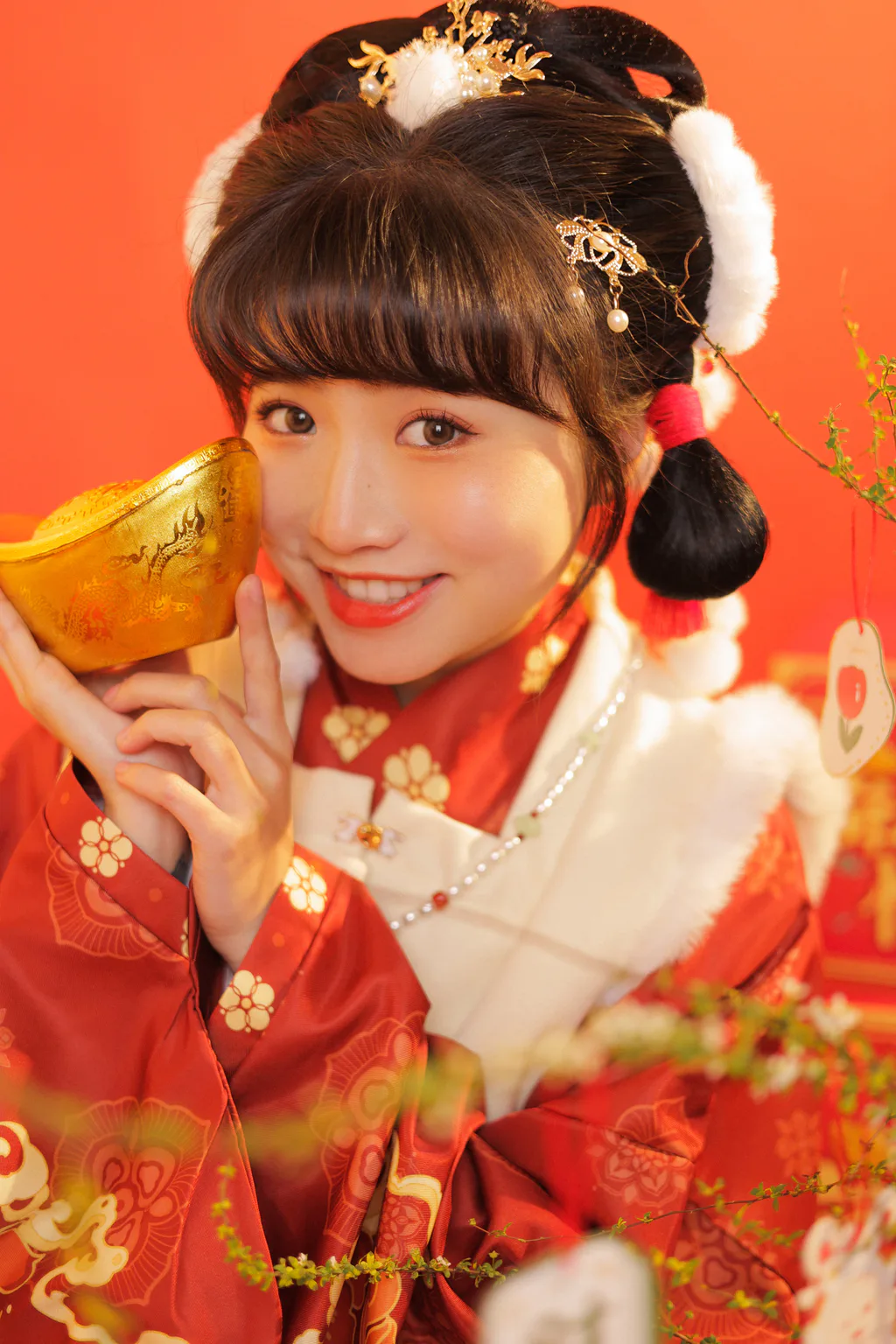 [YITUYU艺图语]2023.02.16 福起新岁 蓝胖子[32+1P/220MB]插图