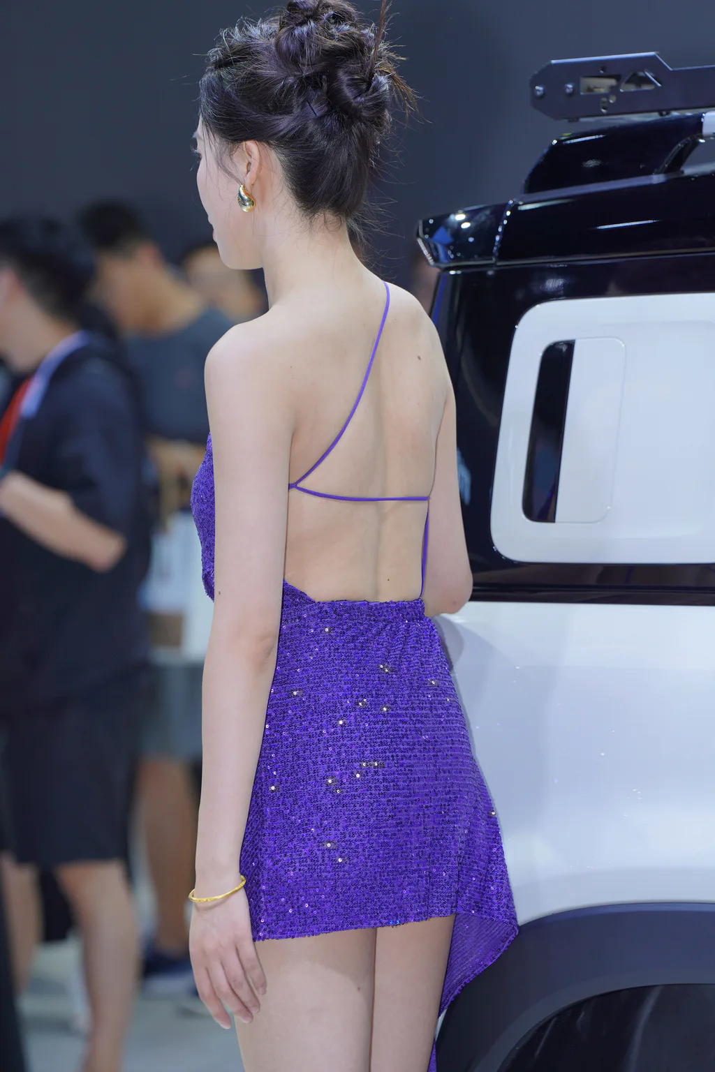 精选街拍作品 NO.6672 紫裙美背[88P/186MB]插图2