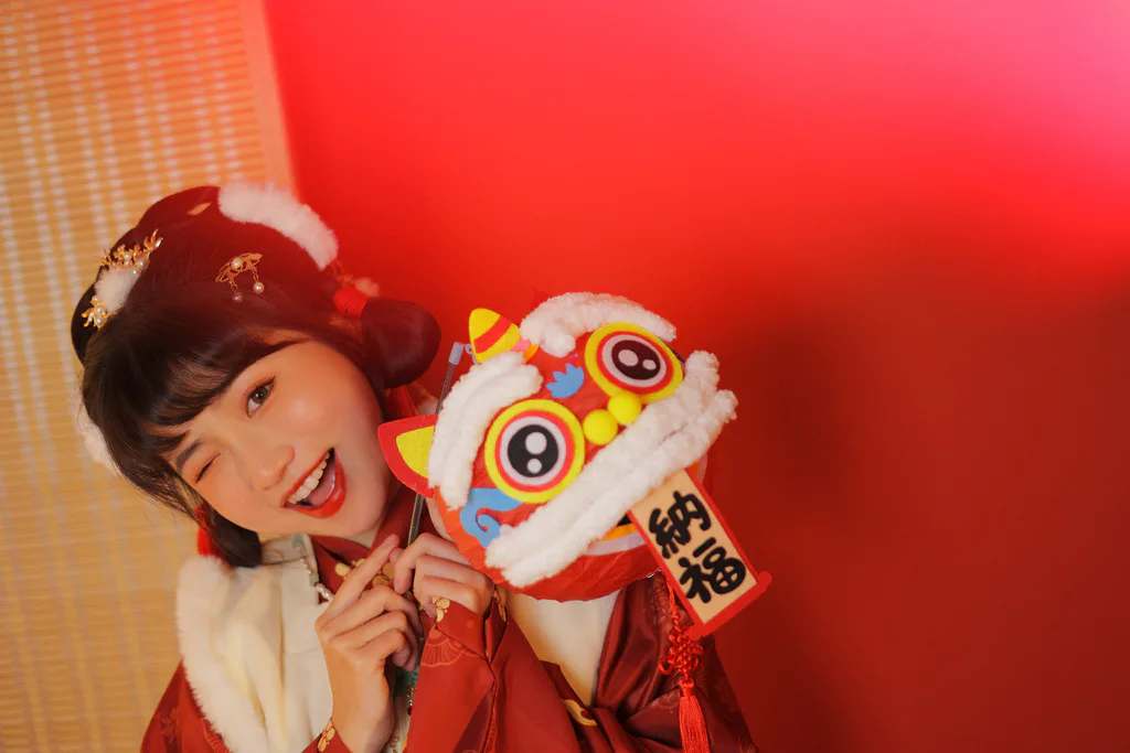 [YITUYU艺图语]2023.02.16 福起新岁 蓝胖子[32+1P/220MB]插图1