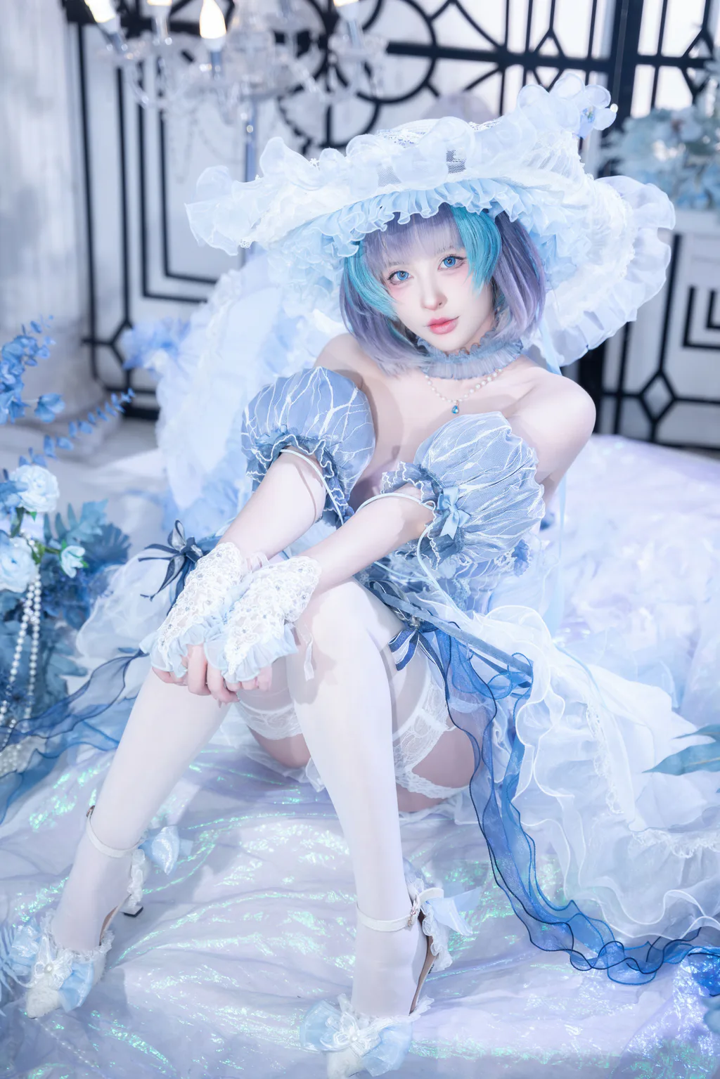 清水由乃 – 碧蓝航线 柴郡 礼服[42P/393MB]插图3