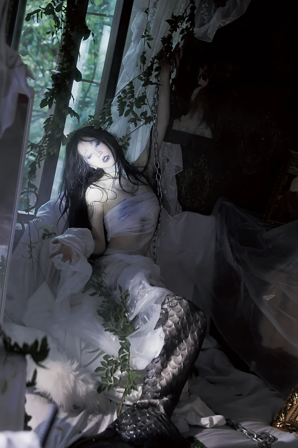 [YITUYU艺图语]2023.03.01 人鱼雕像 灵魂出逃空川子[29+1P/306MB]插图2