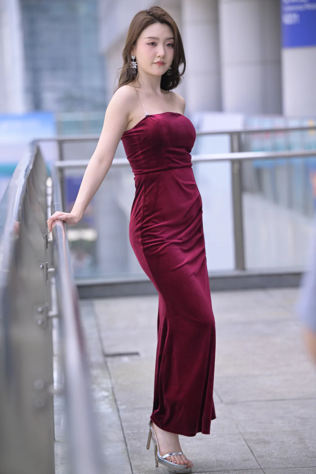 精选街拍作品 NO.6666 红裙礼仪小姐[233P/306MB]插图2