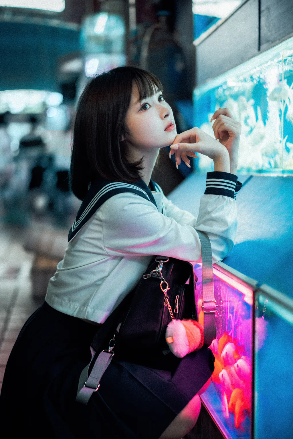 [YITUYU艺图语]2023.02.27 金鱼jk 河豚抚子[25+1P/371MB]插图1