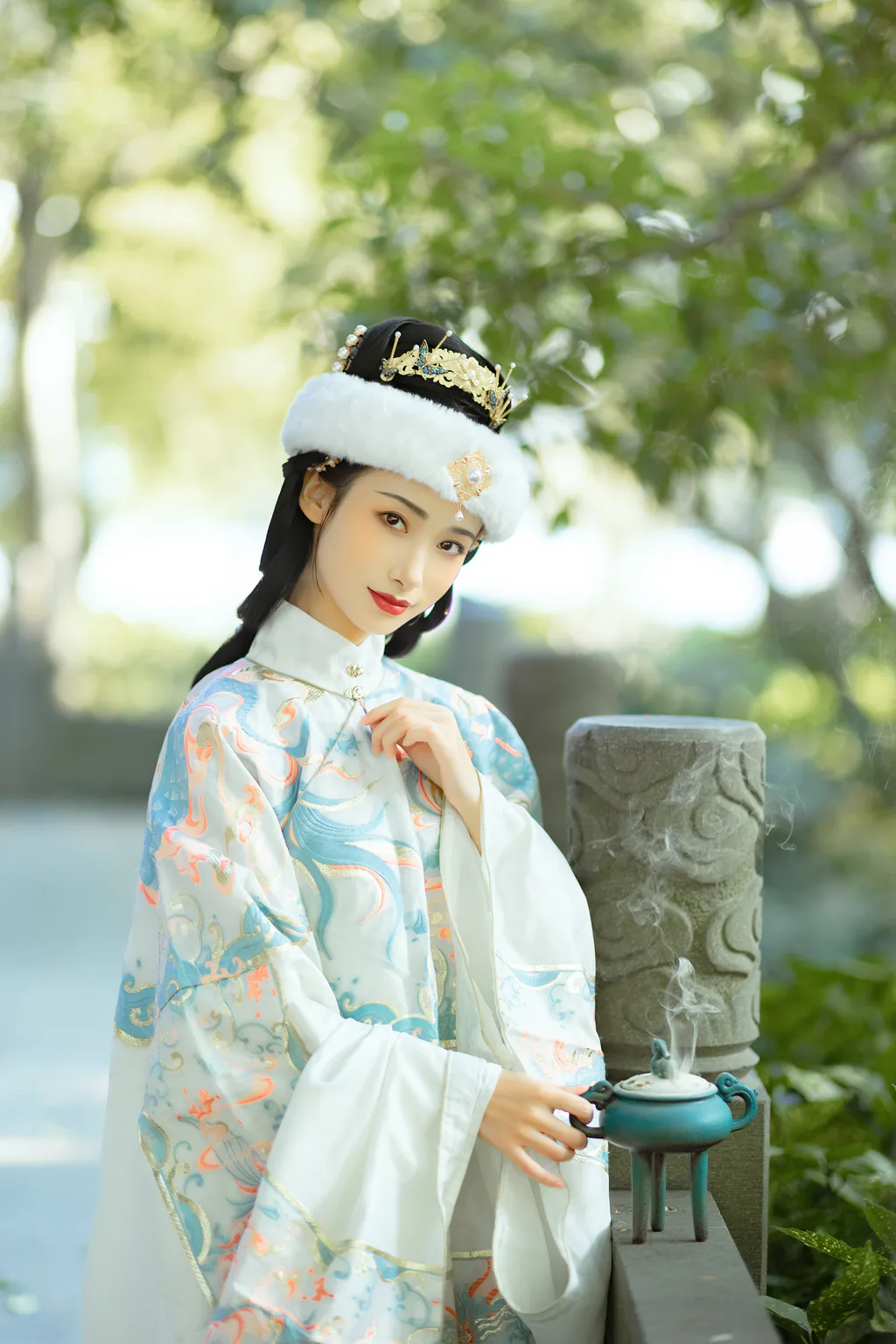 [YITUYU艺图语]2023.03.05 秋游湖心亭 眸小妖[51+1P/474MB]插图2