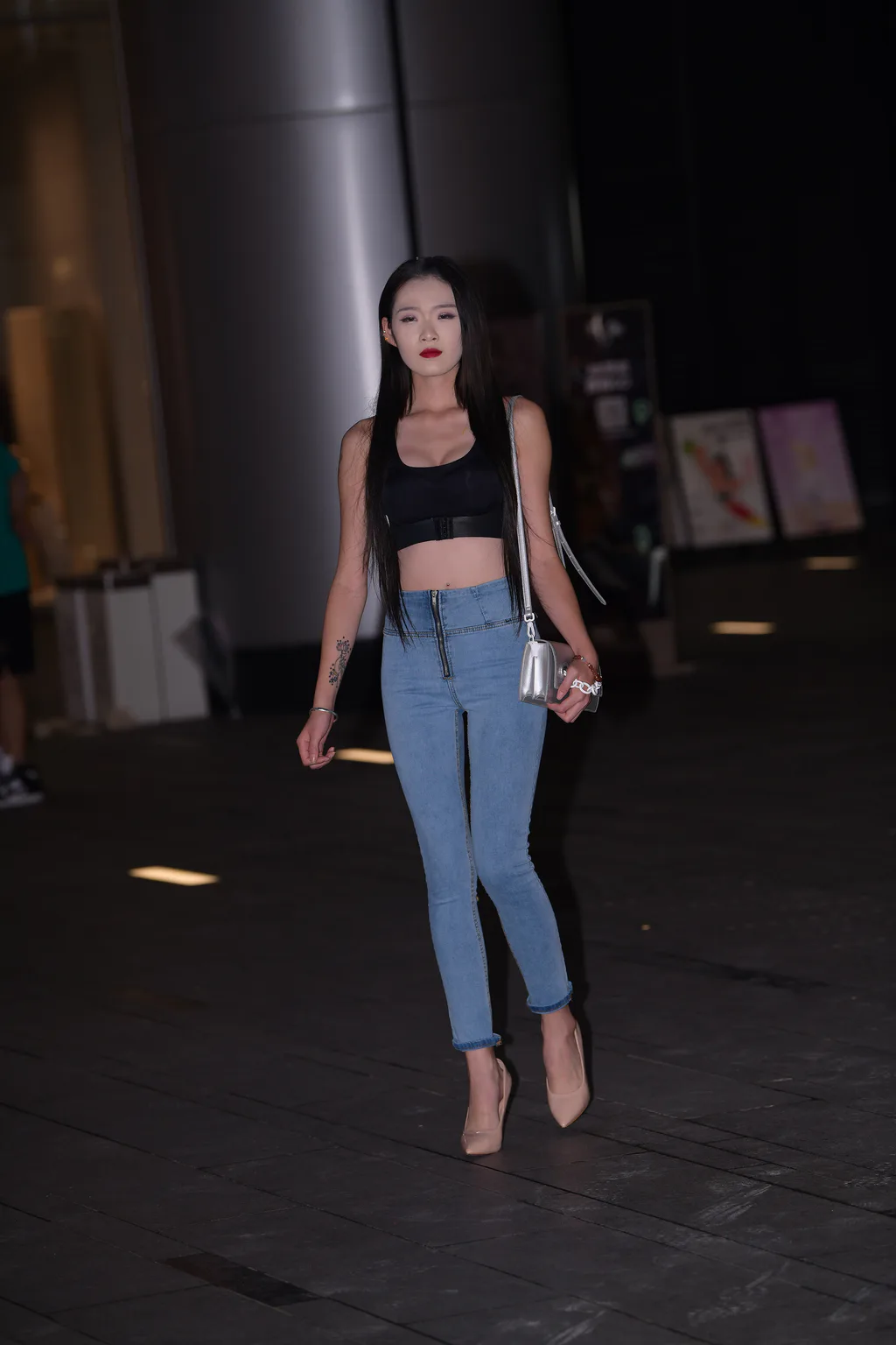 精选街拍作品 NO.6658 铅笔牛仔裤[132P/137MB]插图3