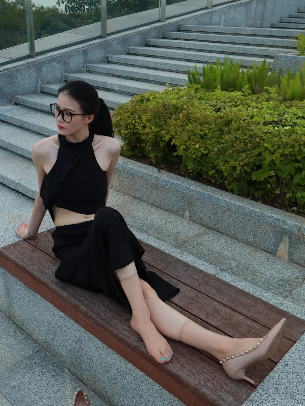 约拍系列 018号作品 02框眼镜小妹[258P/55V/4.30GB]插图3