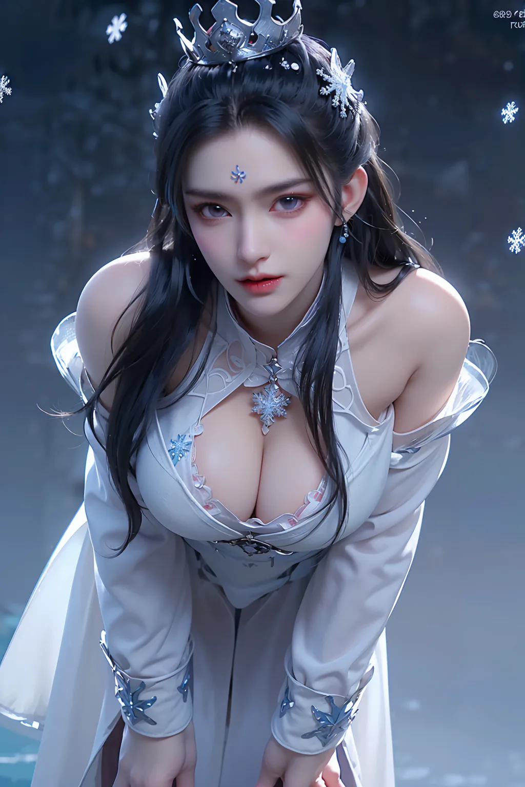 AI绘画 1030 暗河传-白鹤淮[75P/445M]插图1