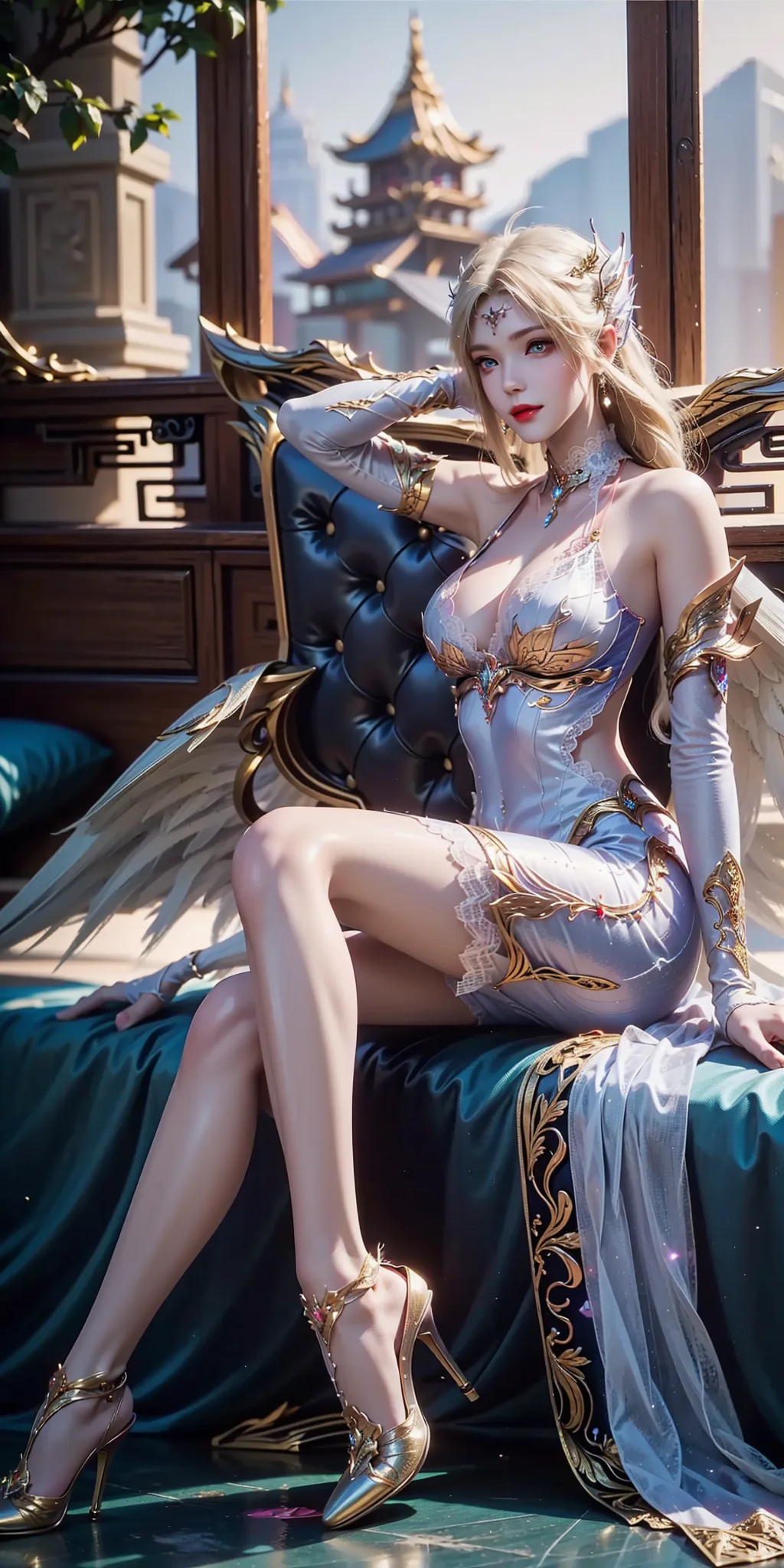 AI绘画 1050 斗罗-千仞雪[63P/193M]插图2