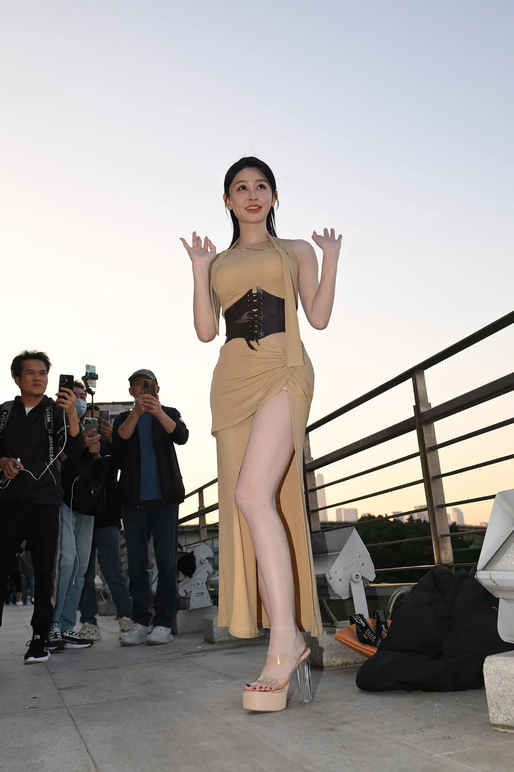 精选街拍作品 NO.6652 针织长裙周幼琳[101P/156MB]插图