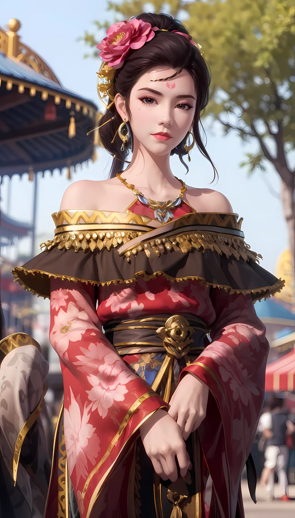 AI绘画 1016 秦时明月-花影[48P/720M]插图2