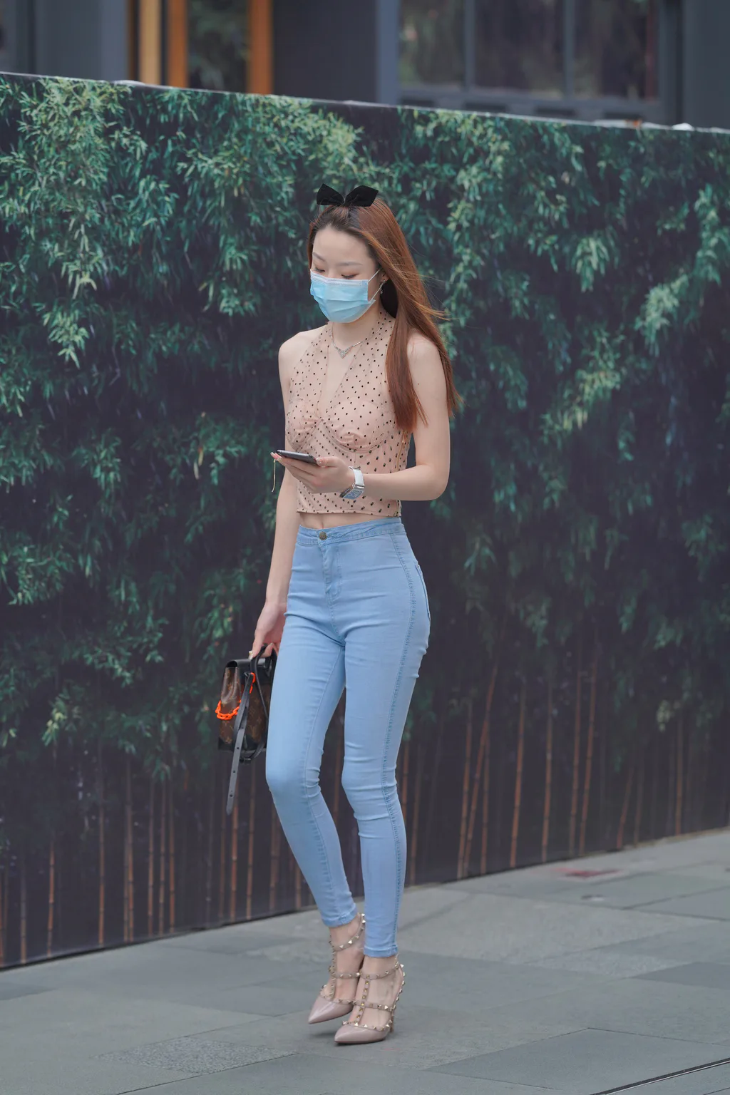 精选街拍作品 NO.6629 铅笔牛仔裤[164P/241MB]插图