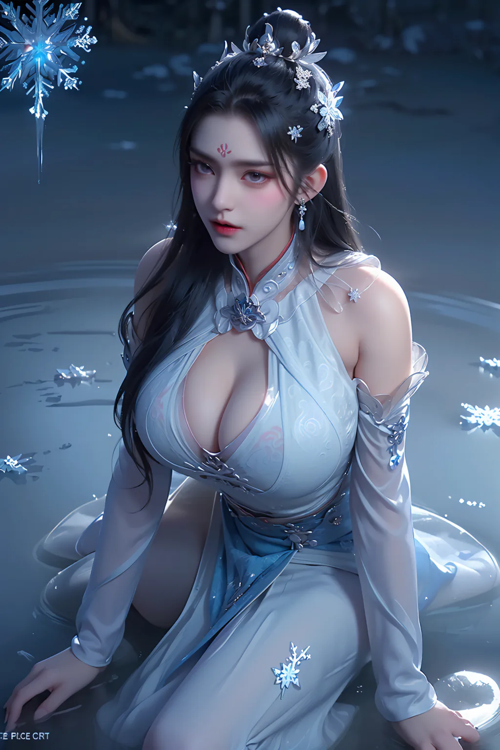 AI绘画 1030 暗河传-白鹤淮[75P/445M]插图3