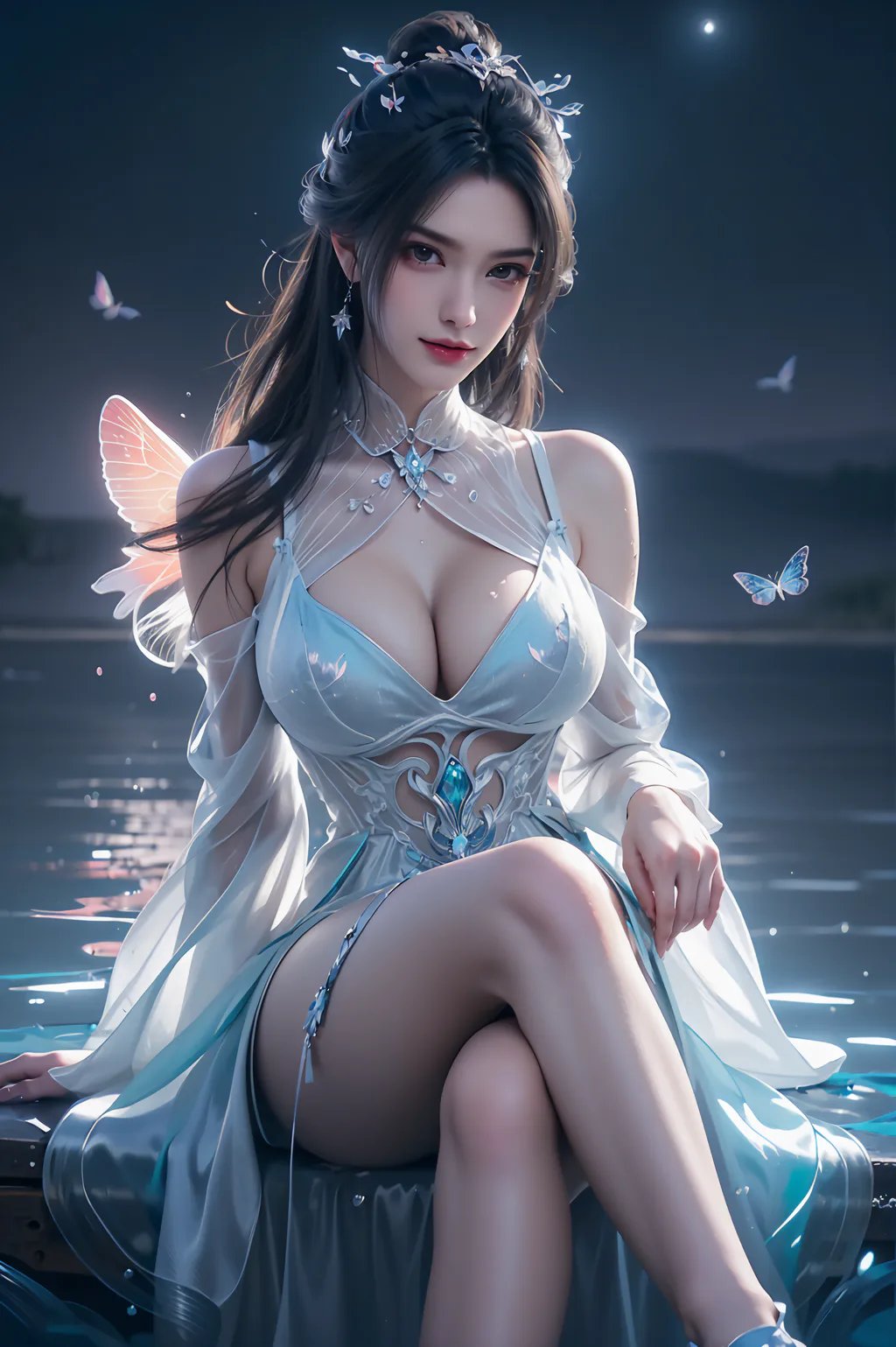 AI绘画 1029 诛仙-陆雪琪[16P/398M]插图