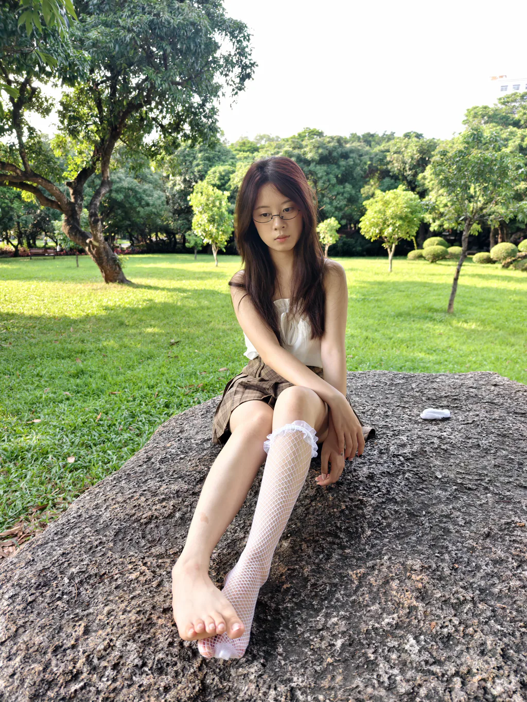 约拍系列 013号作品 半框眼镜高颜值小妹[296P/52V/4.38GB]插图3