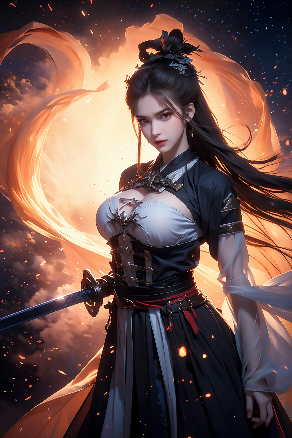 AI绘画 1015 画江湖不良人-将臣[84P/100M]插图