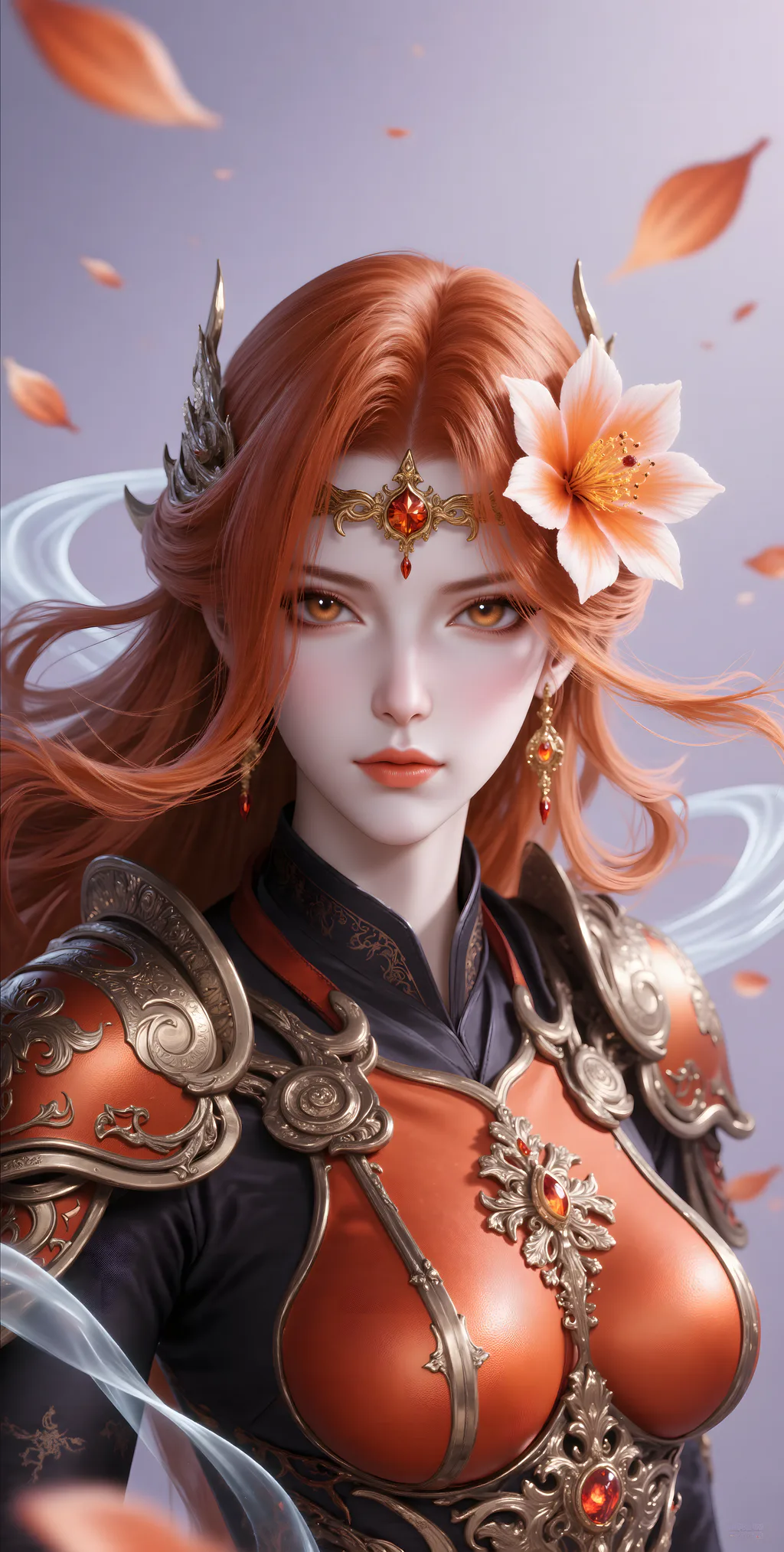 AI绘画 1023 橘子战甲[35P/991M]插图1