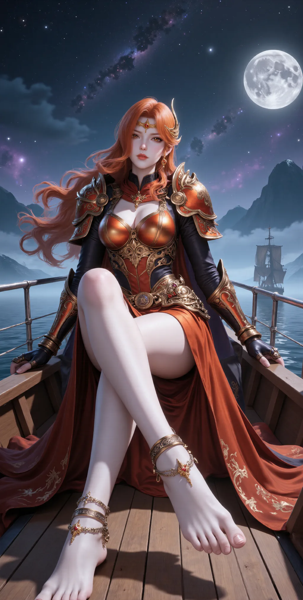 AI绘画 1023 橘子战甲[35P/991M]插图