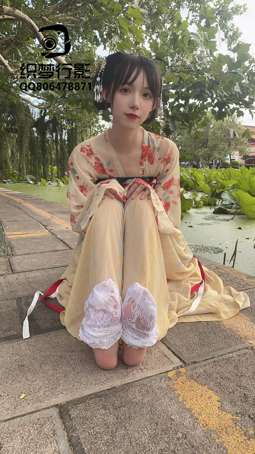 织梦映像 130 中秋特辑 汉服花边袜（普通版）[90P/1V/2.81G]插图1