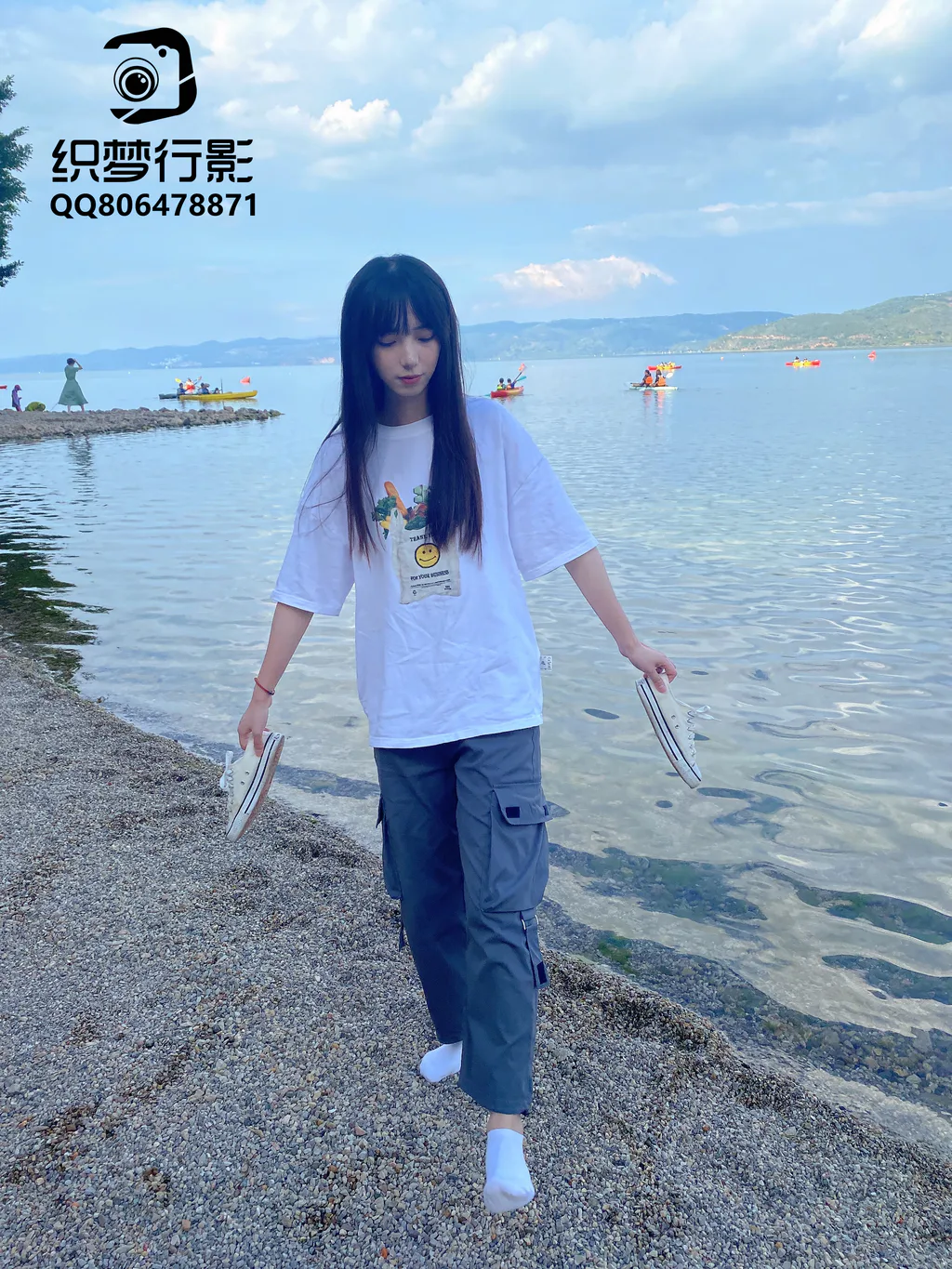 织梦映像 124 网荭续拍-洛水之畔伊人醉图包+视频普通版[100P/1V/1.72G]插图1