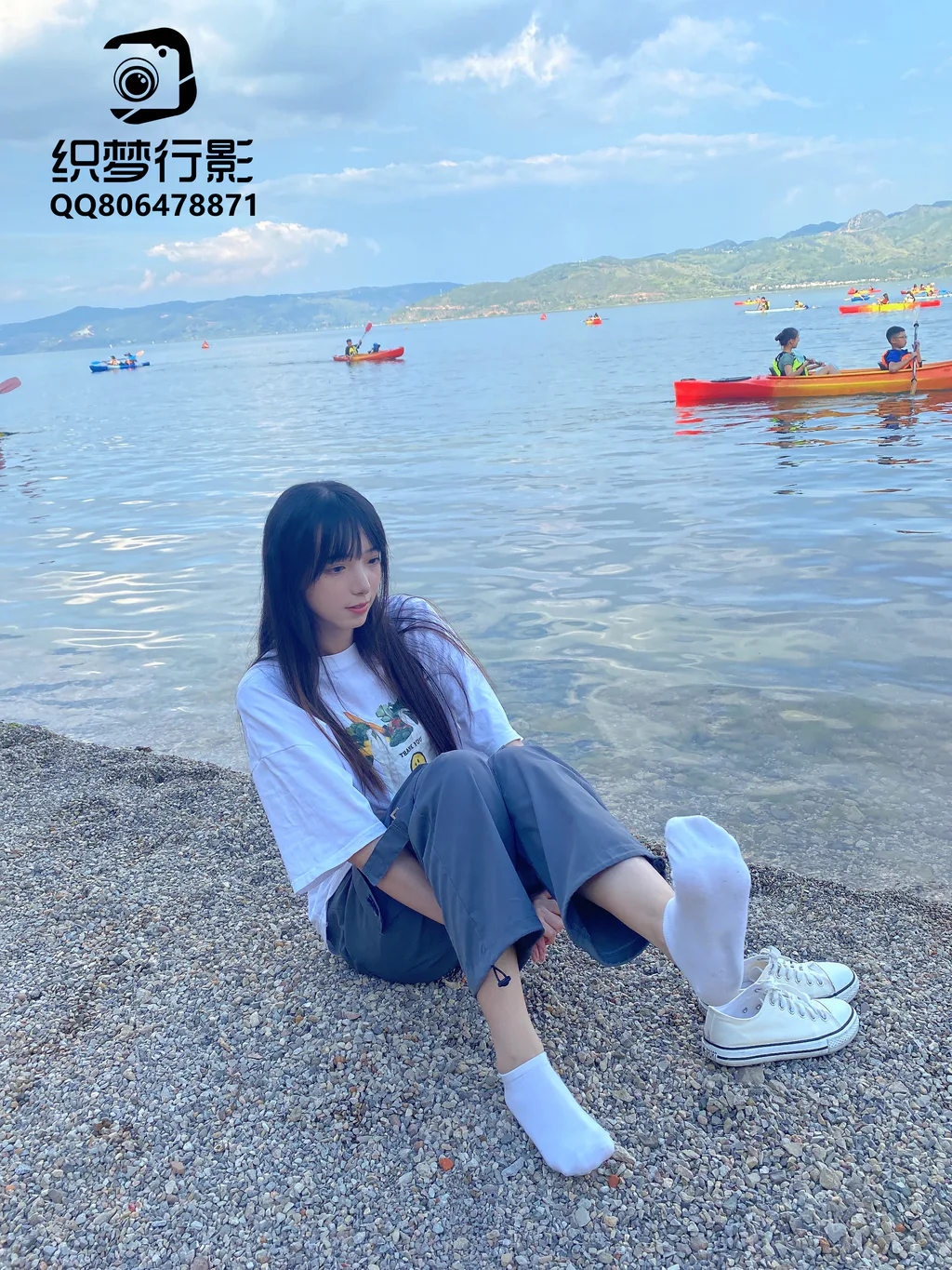 织梦映像 124 网荭续拍-洛水之畔伊人醉图包+视频普通版[100P/1V/1.72G]插图2