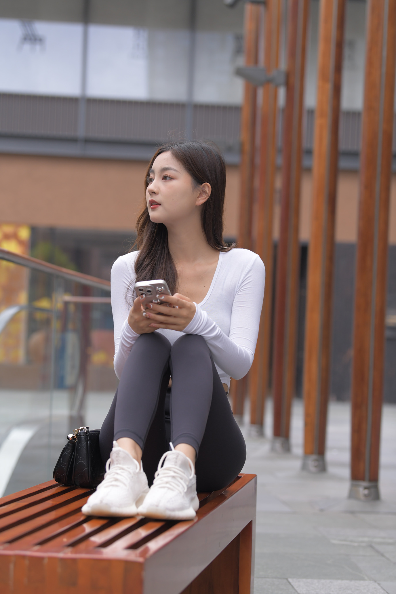 MJ黑色瑜伽裤美眉[650P/1V/24.2G]插图2