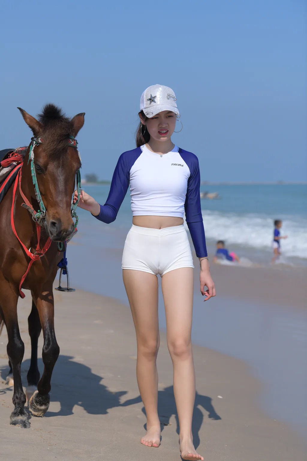 精选旅拍 001 苏梅岛 Moyunia 蓝白[203P/1V/3.9G]插图