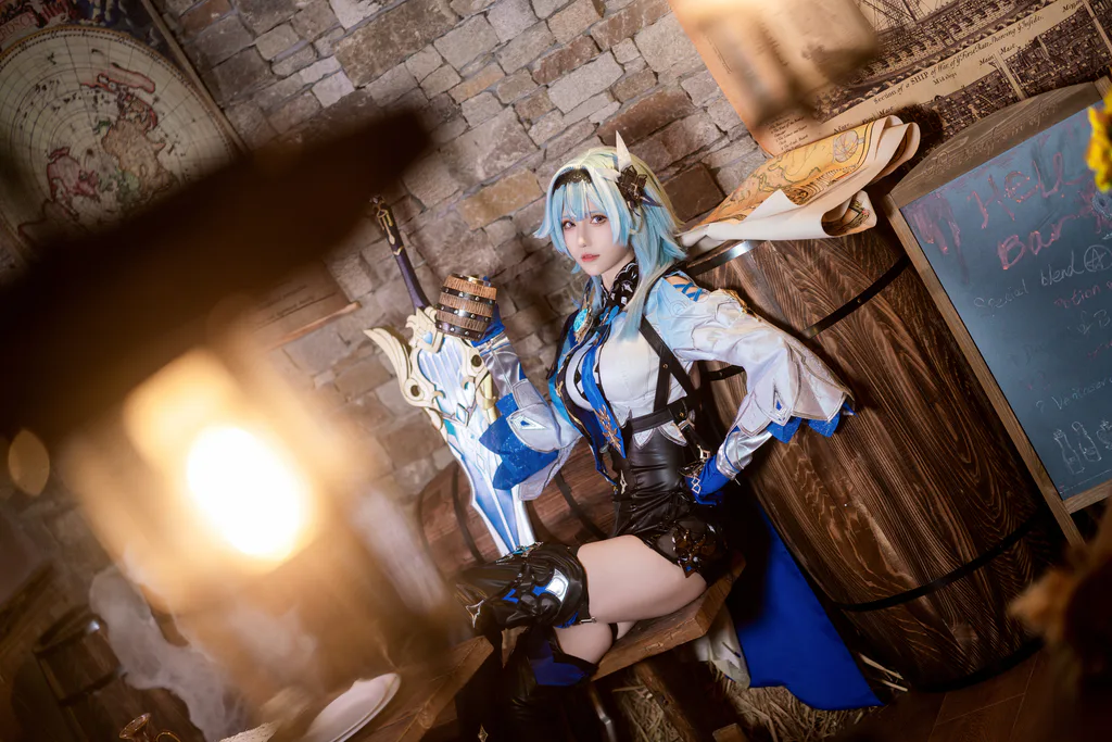 花兮_honoka – 原神 优菈[16P/479MB]插图2