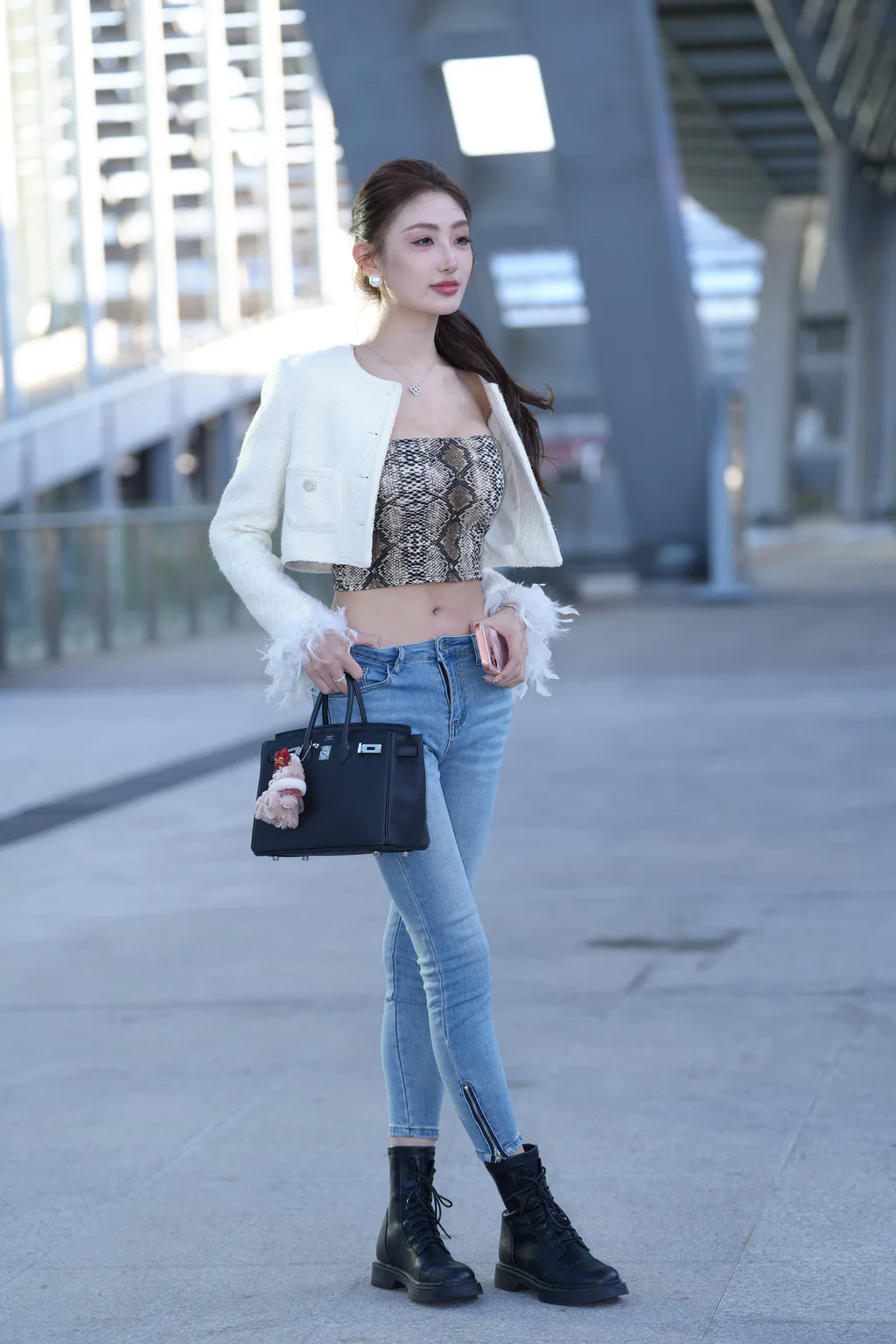 精选街拍作品 NO.6730 短靴牛仔珍妮[168P/157MB]插图1