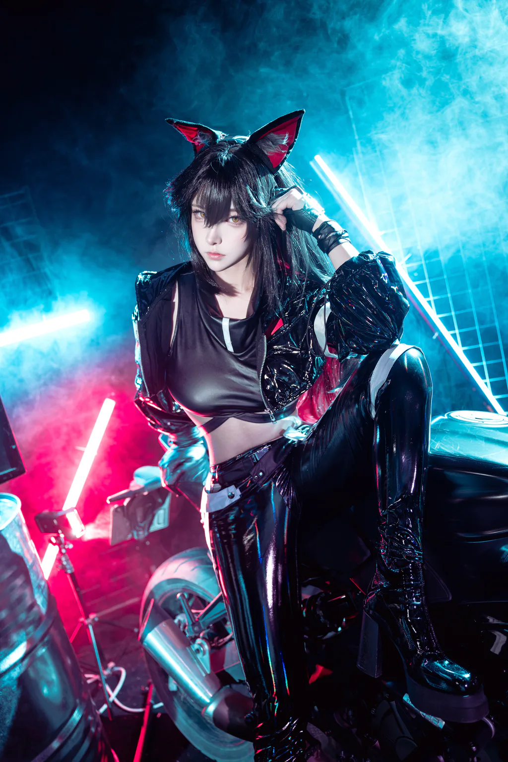 Seya-狮砸 – 明日方舟 德克萨斯 音律联觉[12P/200MB]插图1