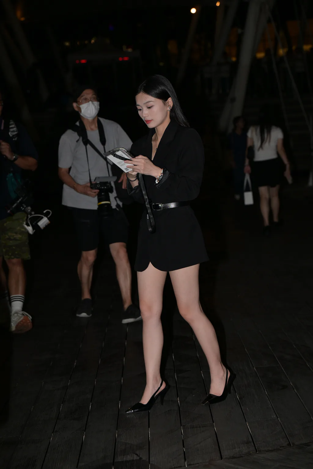 精选街拍作品 NO.6804 黑色系套装[71P/80MB]插图1