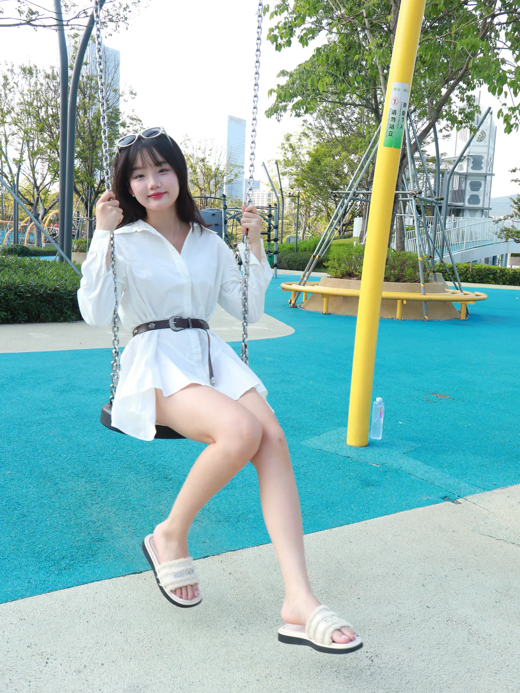 约拍系列 019号作品 白衣凉鞋[460P/46V/6.86GB]插图1