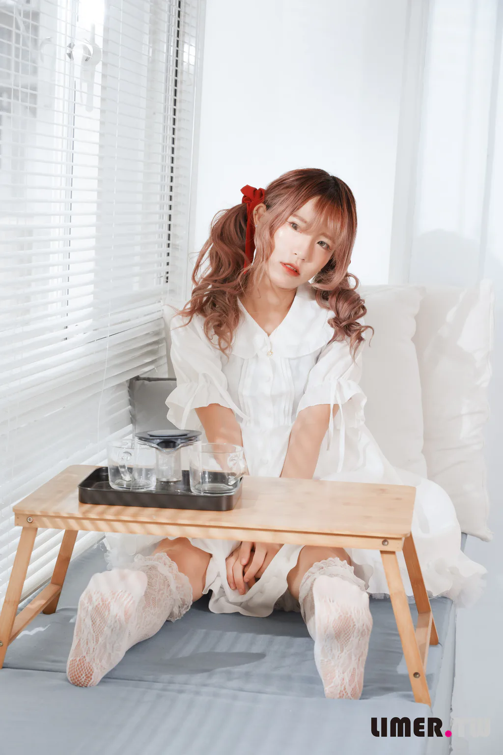 Limerence原创 NO.114 罗莉塔小艾啾啾裸足玩弄奶油蛋糕[114P/1V/4.11GB]插图1