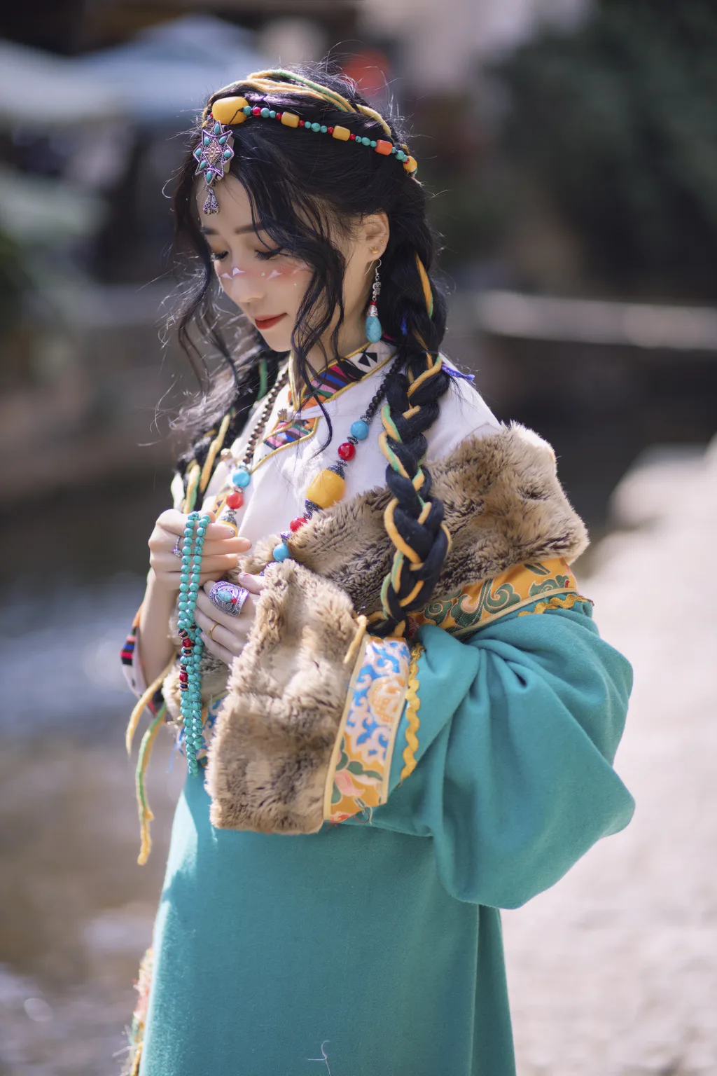 [YITUYU艺图语]2023.04.06 藏族卓玛 冯欢[19+1P/253MB]插图3