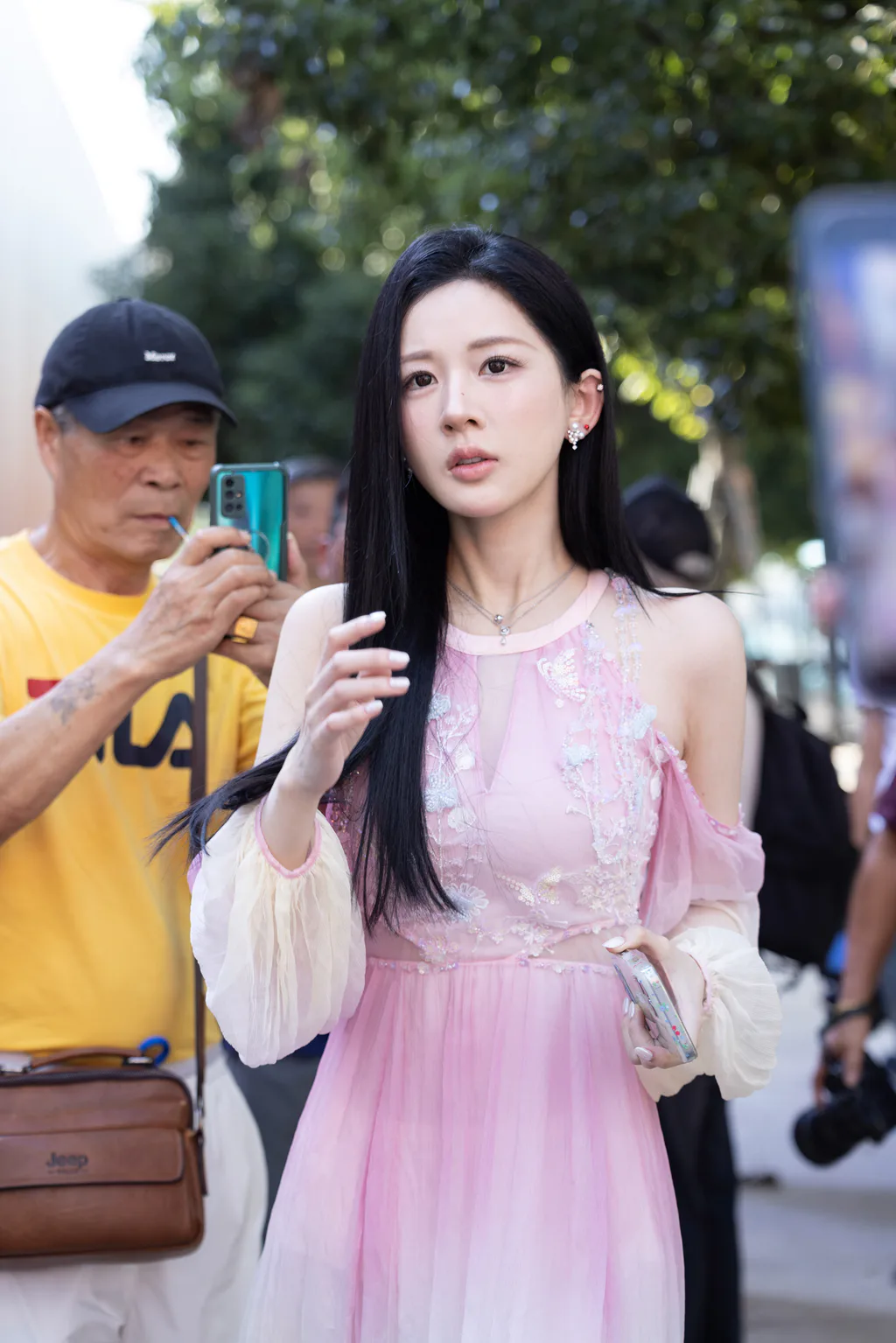 精选街拍作品 NO.6800 粉色长裙[163P/209MB]插图1