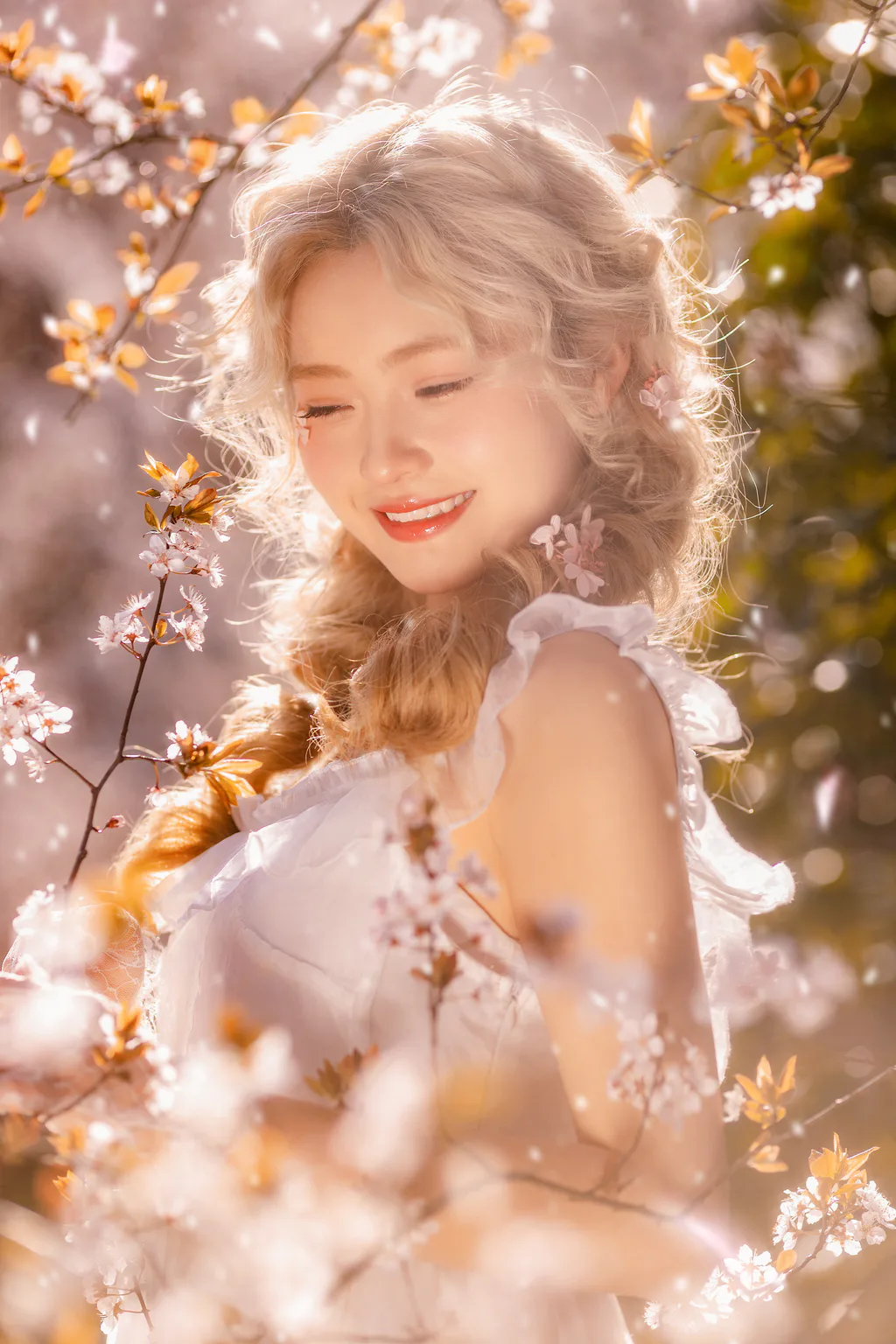 [YITUYU艺图语]2023.03.27 樱花树下的春意 羔丽代[21+1P/397MB]插图