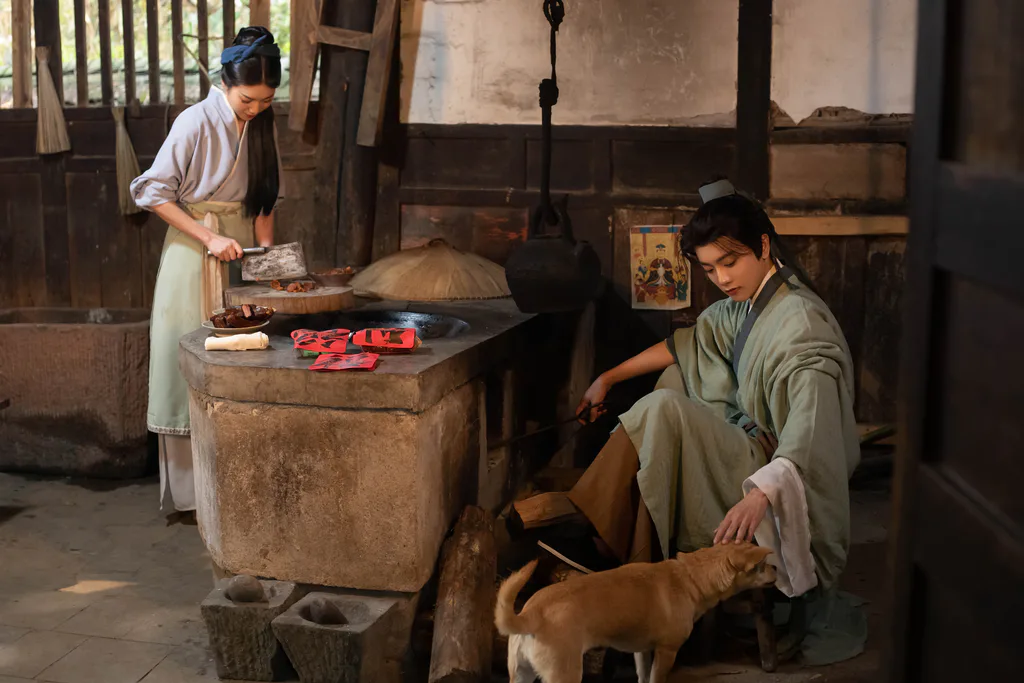[YITUYU艺图语]2023.04.04 做腊肉 一方伊人yi&杰桑桑桑_&汉服爷爷云中鹤[25+1P/343MB]插图