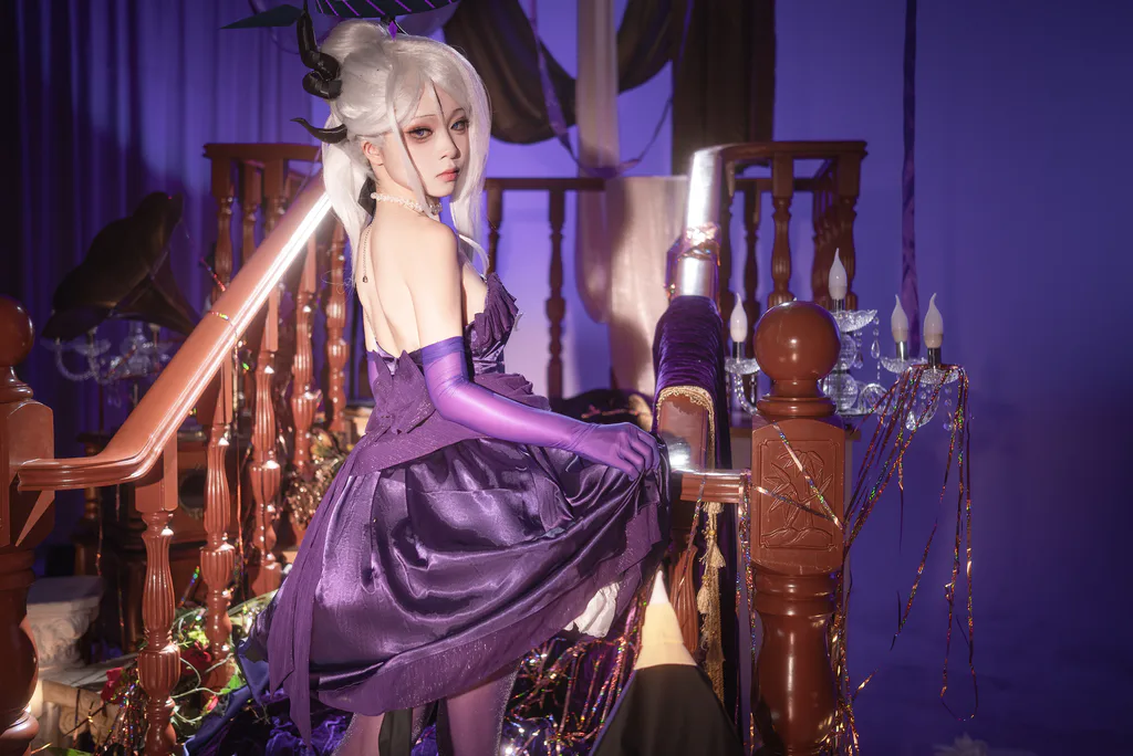 矢量鱼 – 蔚蓝档案 空崎日奈连衣裙[34P/259MB]插图2