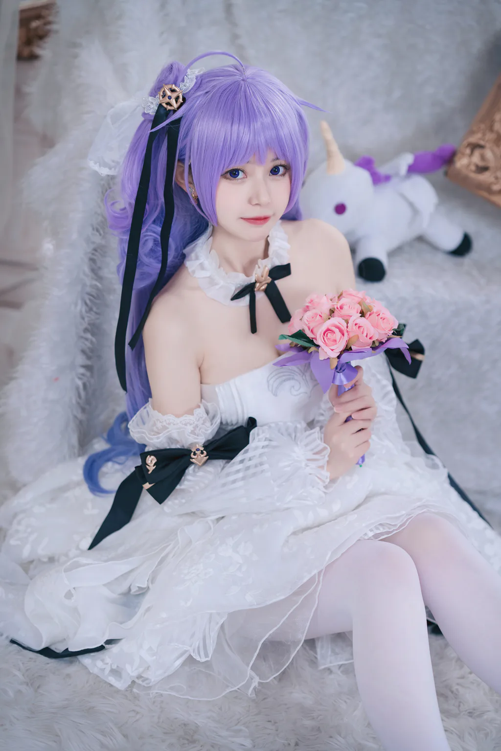 猫大人 – 碧蓝航线 独角兽 花嫁[23P/273MB]插图