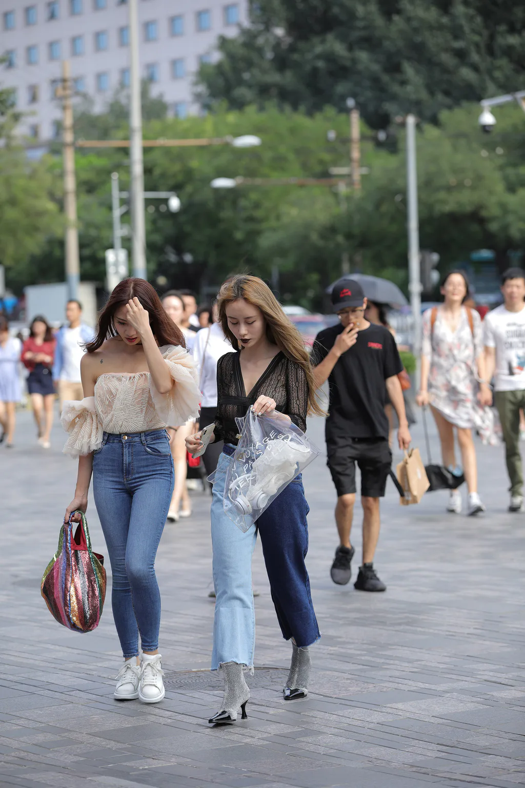 精选街拍作品 NO.6782 青春靓丽牛仔裤[41P/56MB]插图2