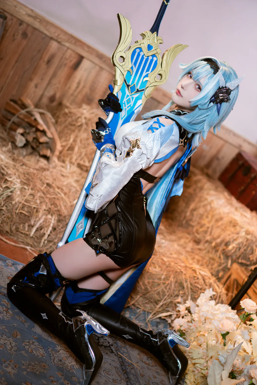 花兮_honoka – 原神 优菈[16P/479MB]插图1