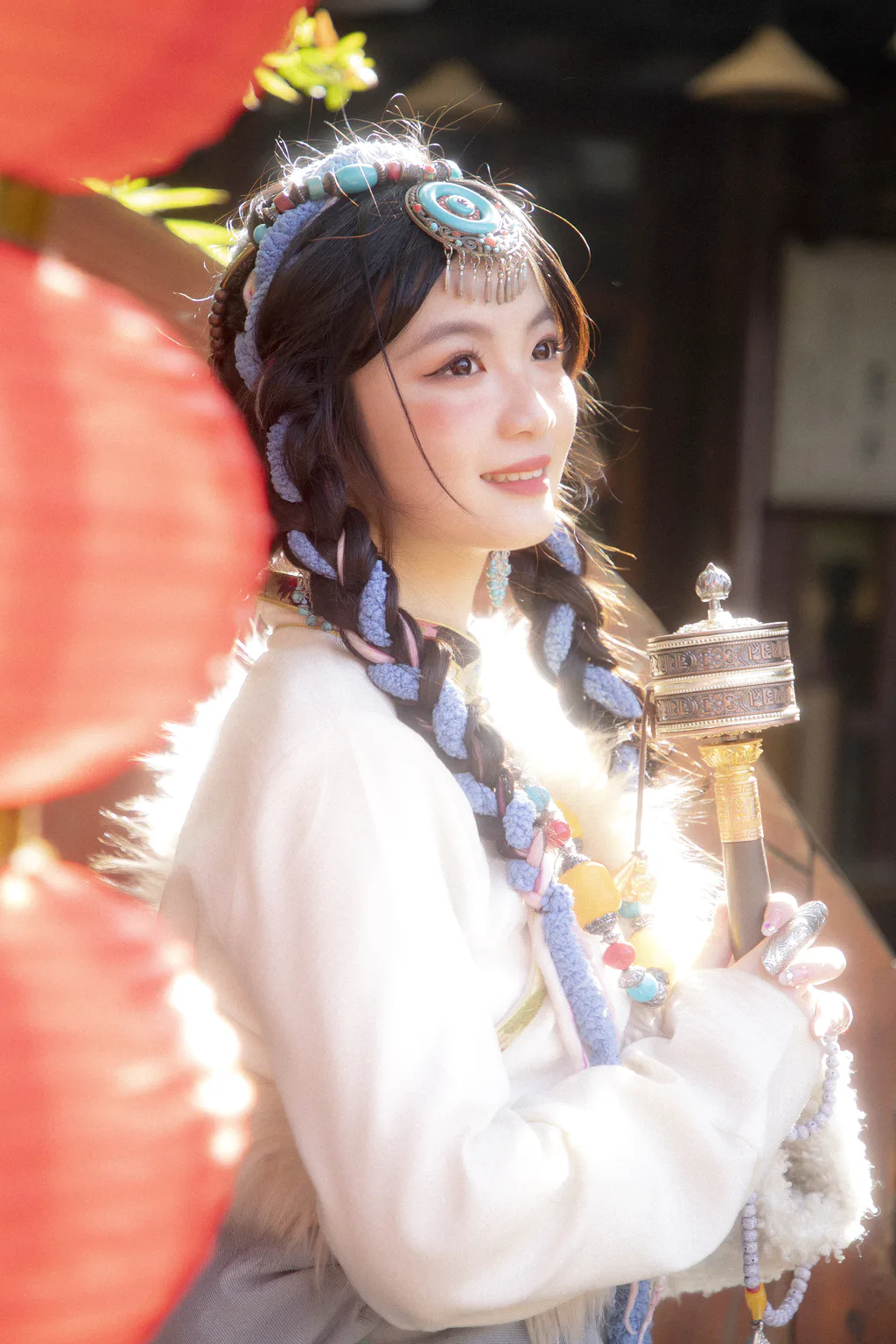 [YITUYU艺图语]2023.04.10 甜甜的卓玛姑娘 思楠[24+1P/460MB]插图1