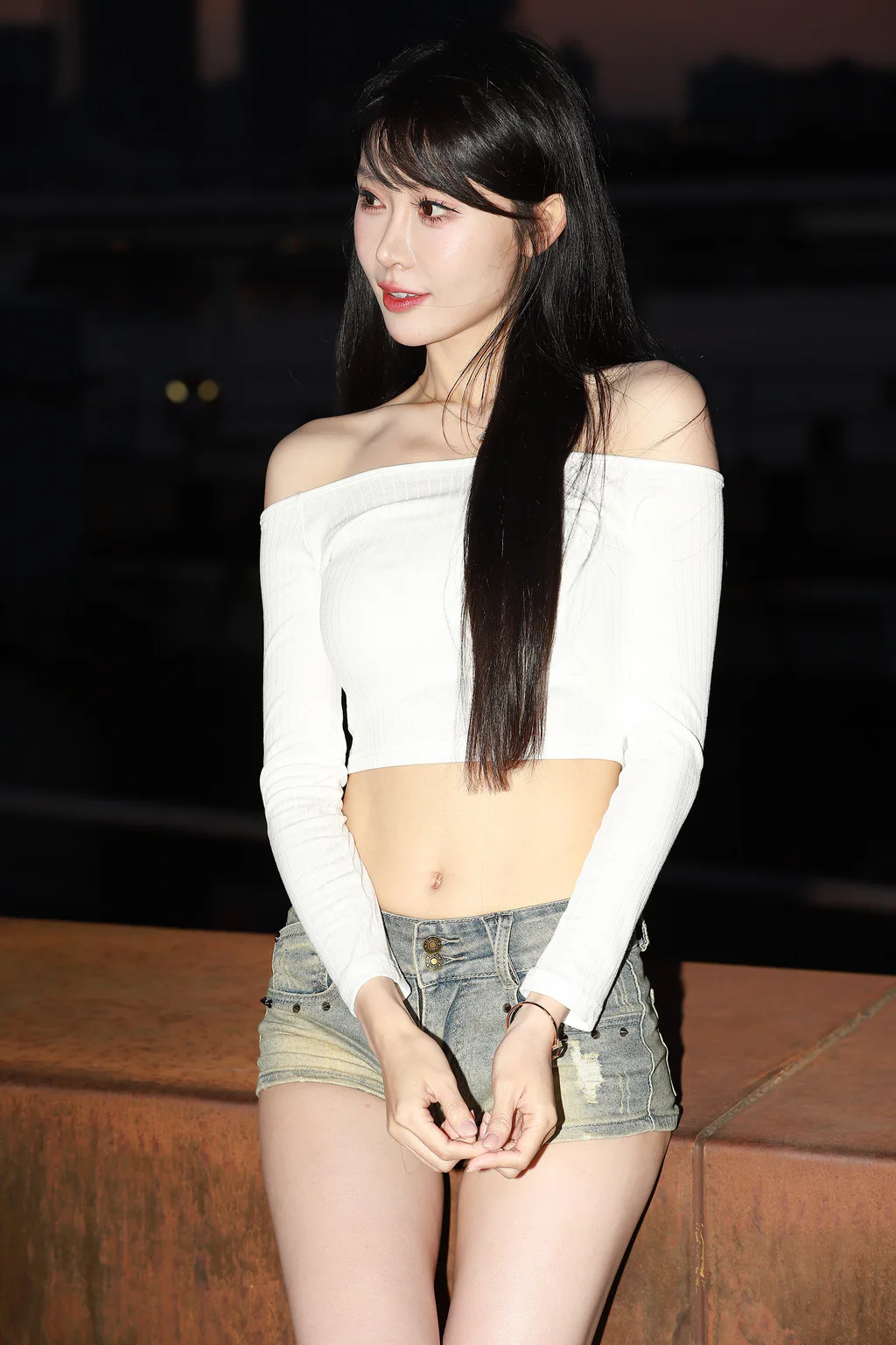 精选街拍作品 NO.6716 清纯甜美热裤美腿[151P/138MB]插图1